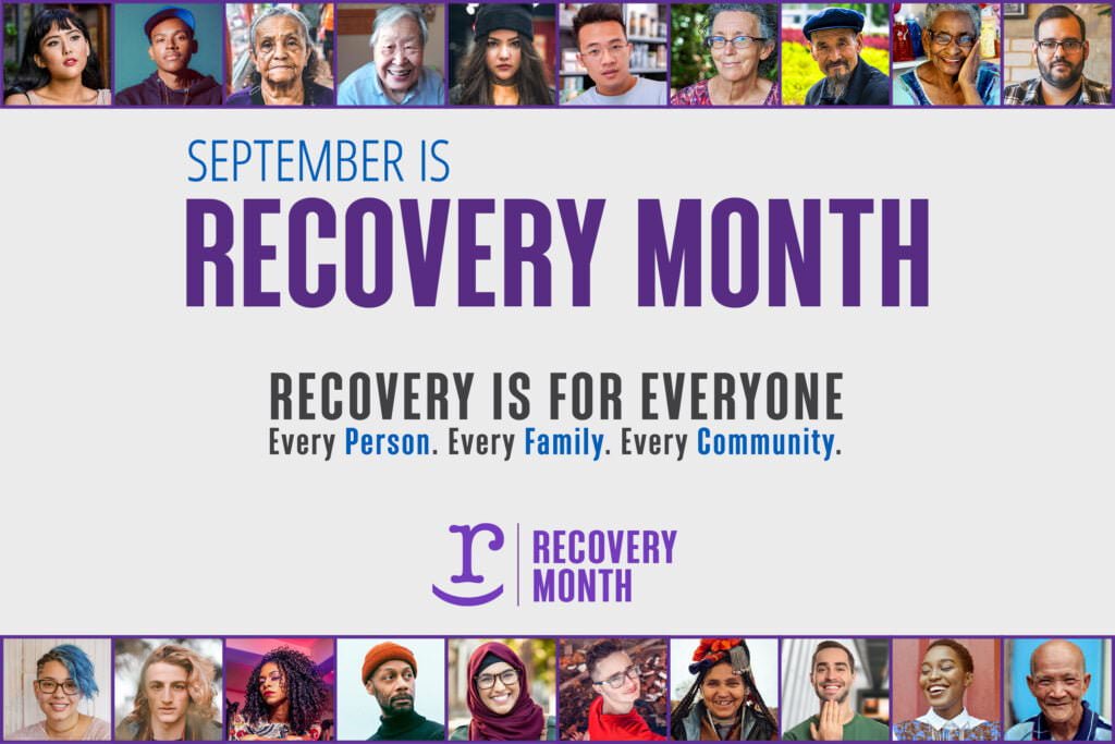 Recovery Month In the News post graphic